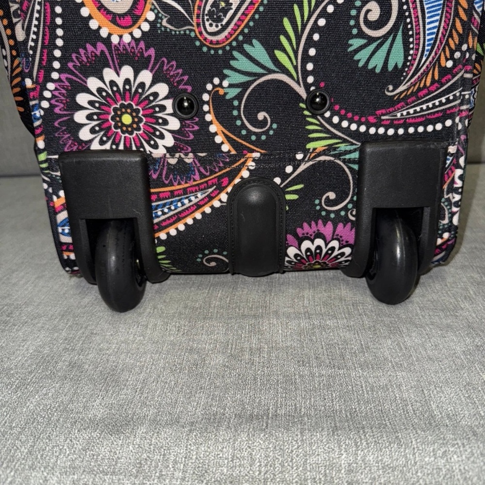 Vera Bradley Rolling Carry On Suitcase - Picture 11 of 11